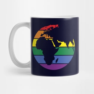 Earth Rainbow Colors Mug